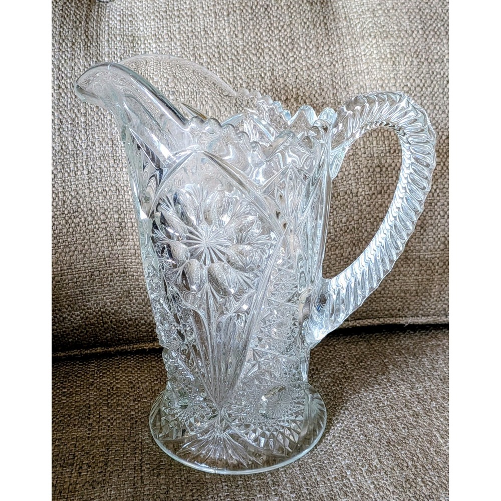 EAPG Imperial Glass "Cosmos" Pitcher 32 oz
